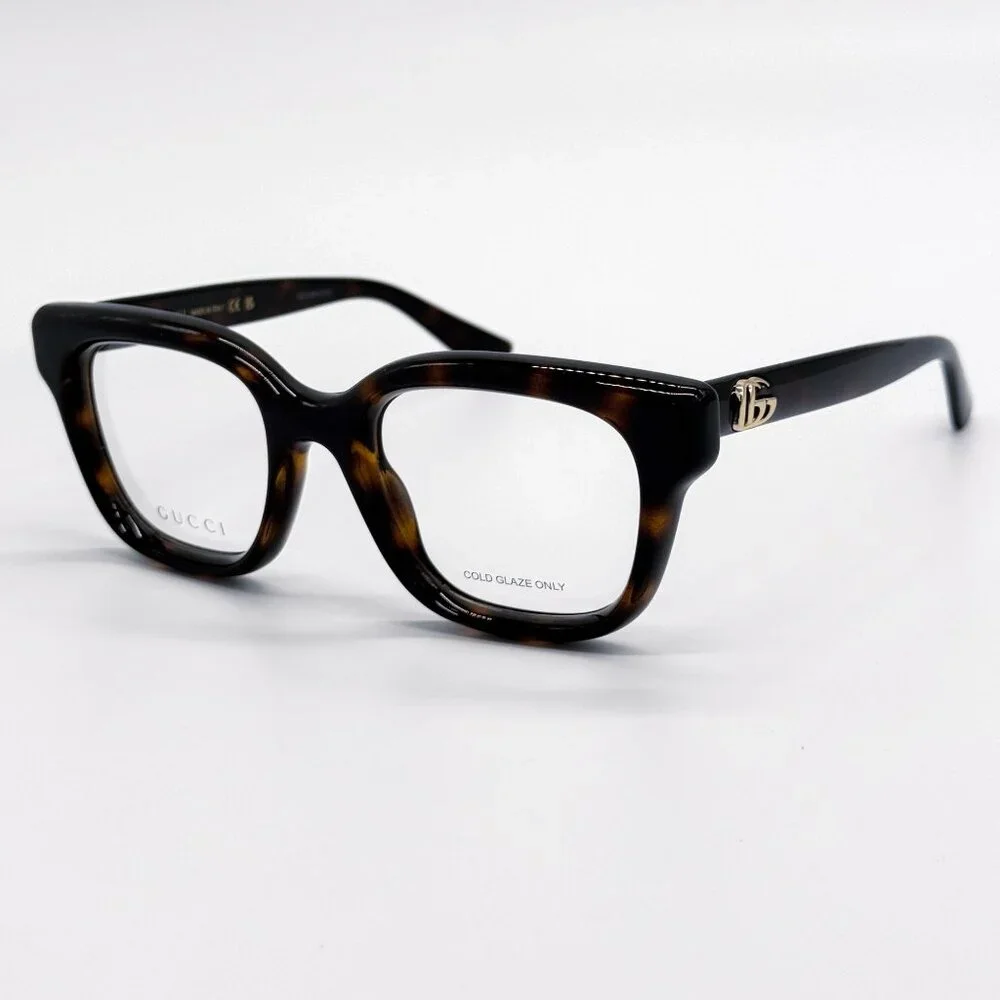 NEW GUCCI GG1831O 006 HAVANA BROWN WOMEN EYEGLASSES GUCCI